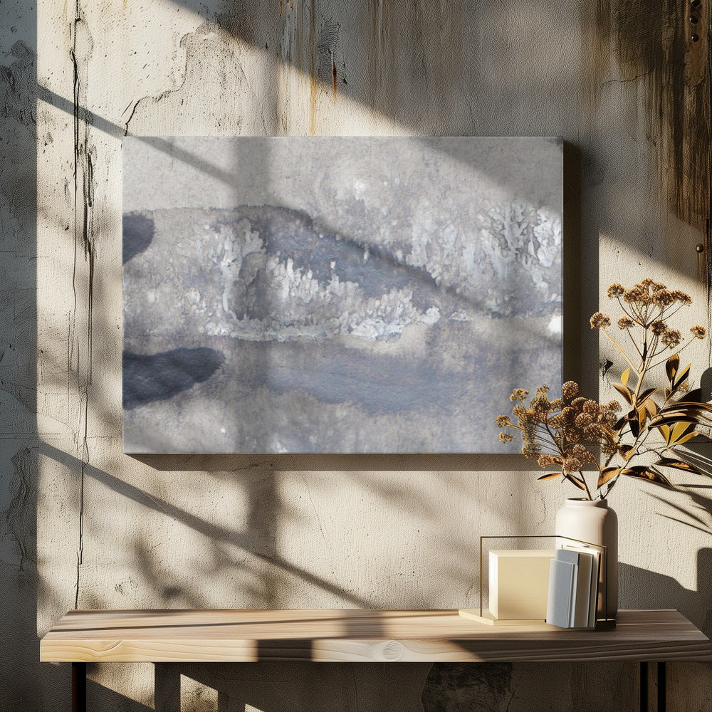 Monochrome Waves | Canvas