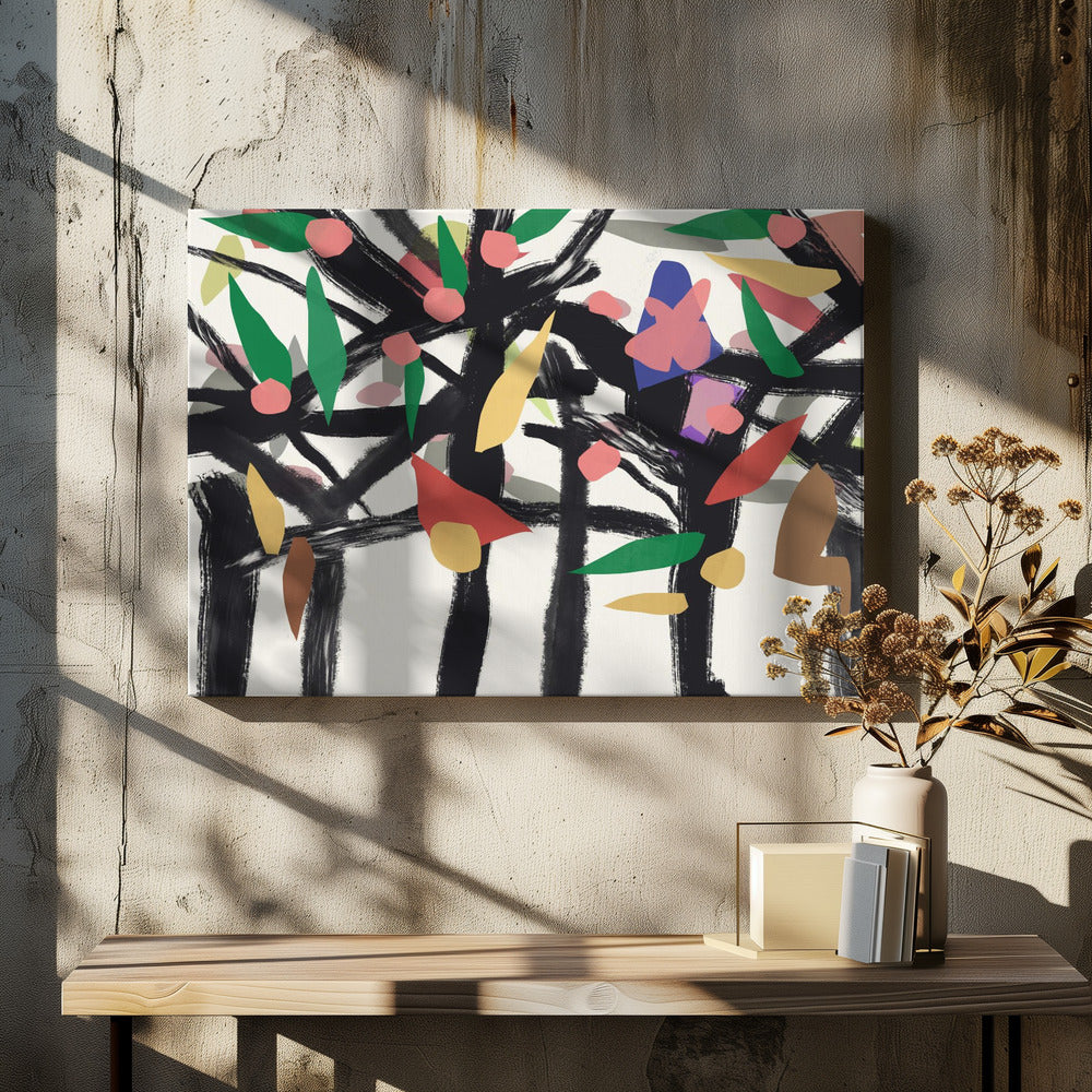 Colors in the forest 06 | Canvas