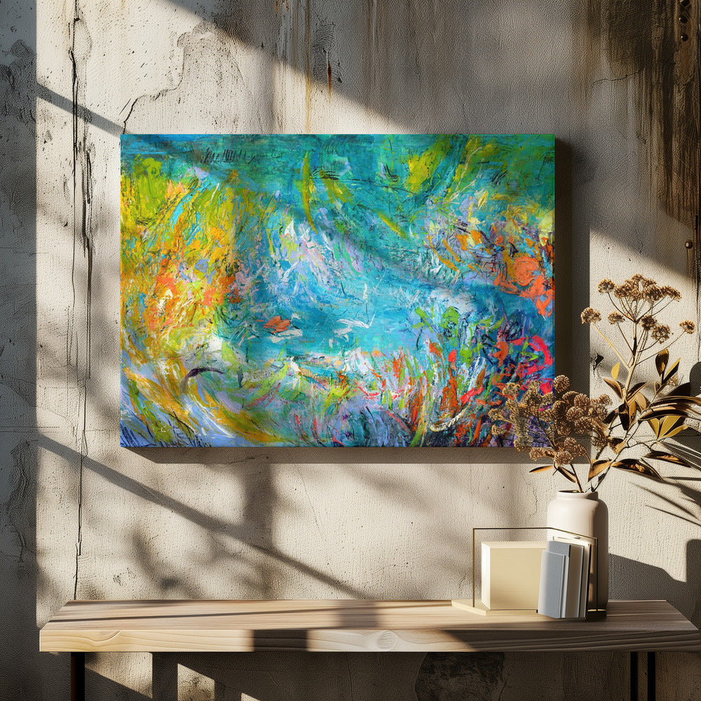 Butterfly Garden | Canvas