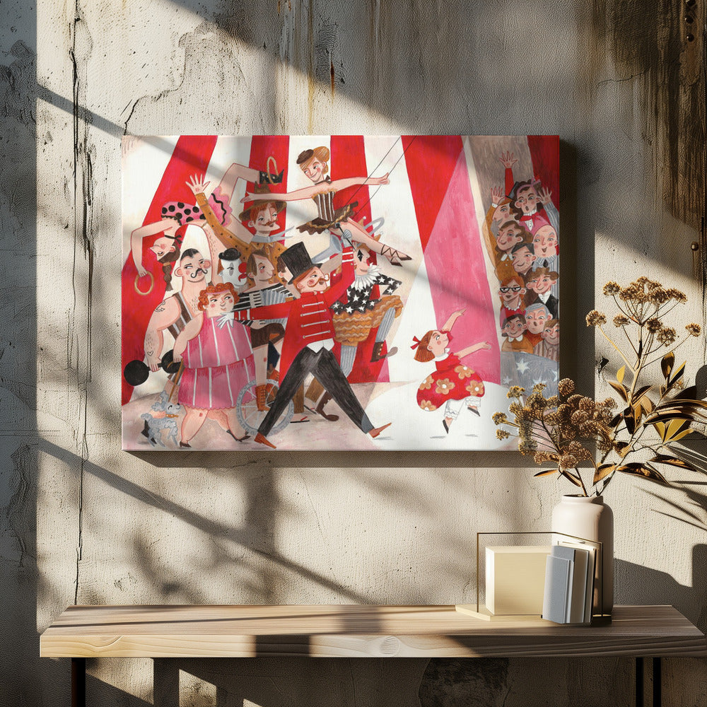 Circus in the city | Canvas