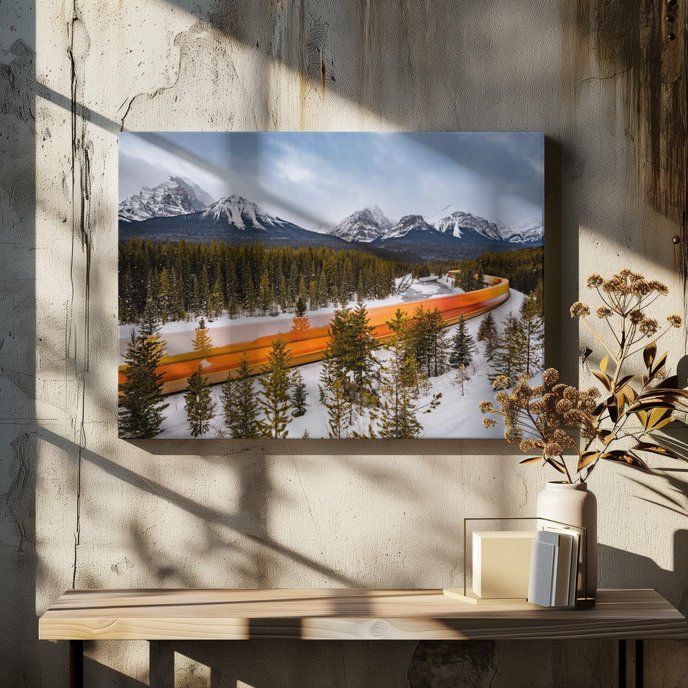 Morant's Curve in Winter | Canvas