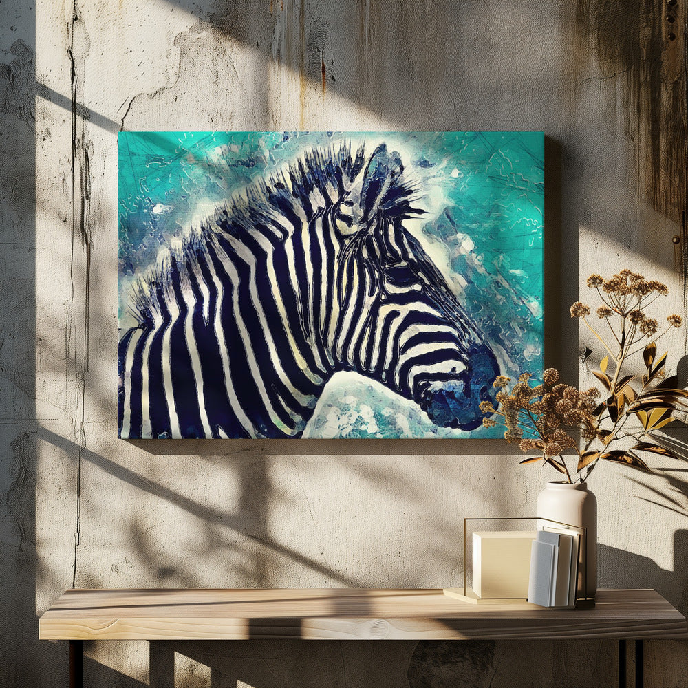 Zebra animal 1 | Canvas