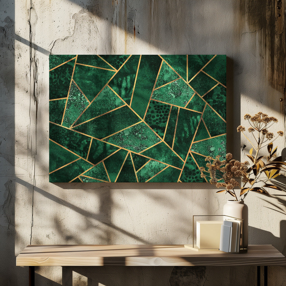 Deep Emerald | Canvas