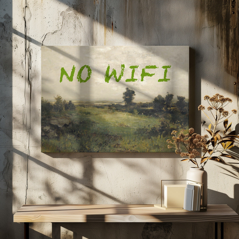 No WiFi / Oil Painting Landscape | Canvas