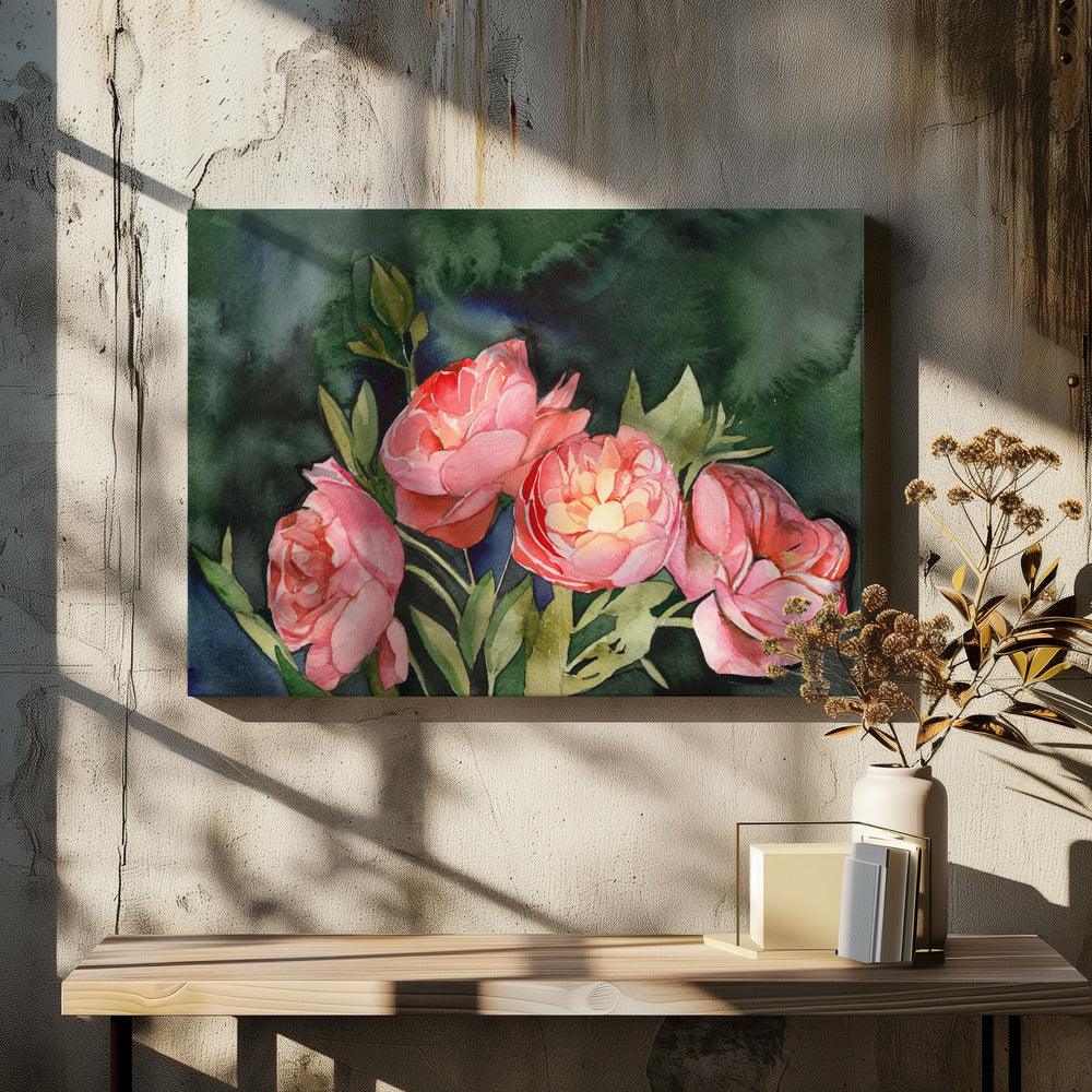 Dark Blooms | Canvas