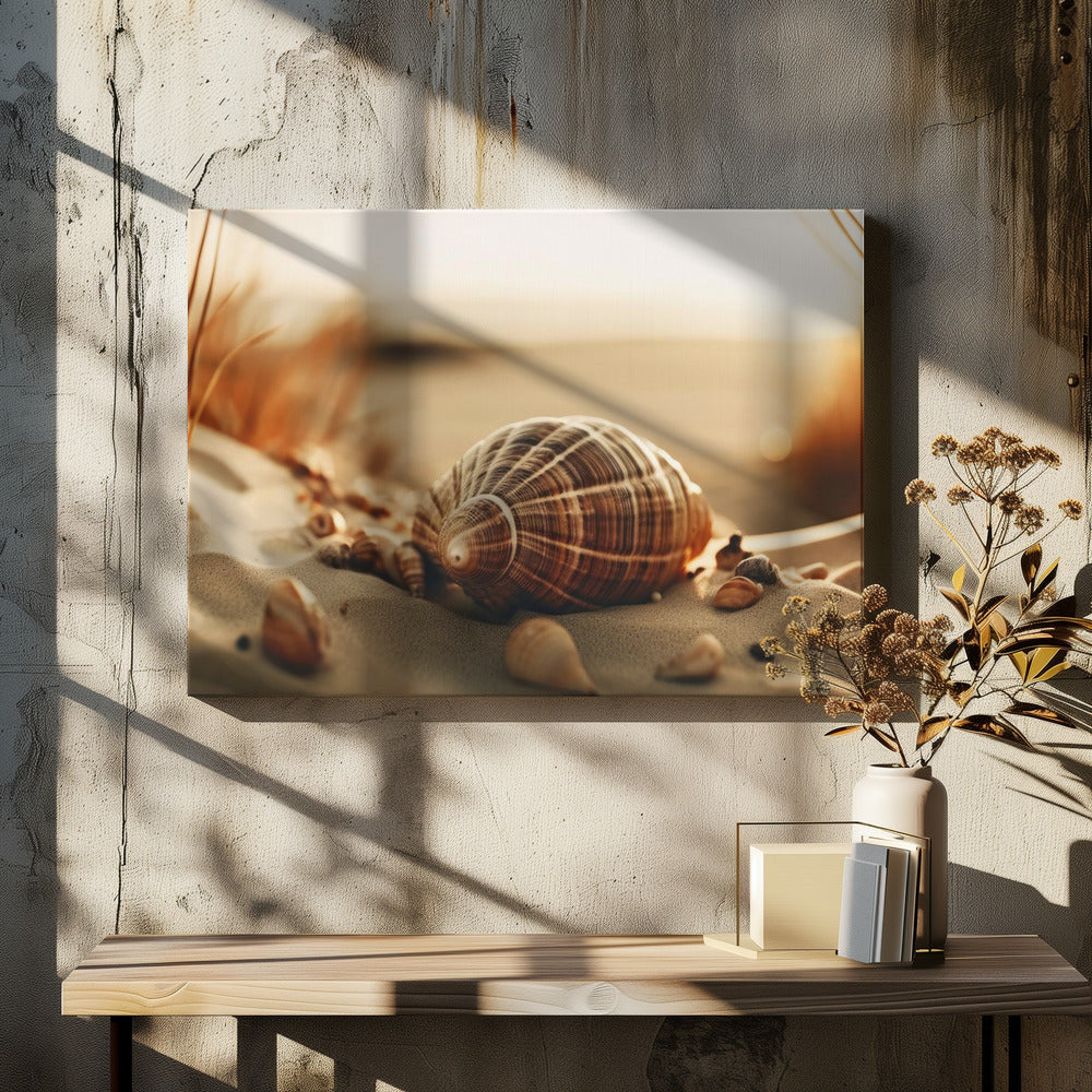 Dunes&#039; Silent Shells | Canvas