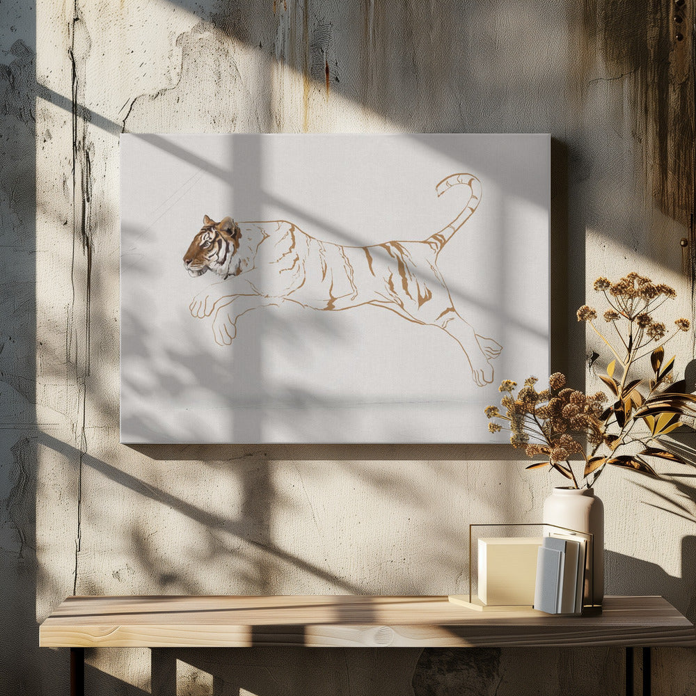 Friday Morning No.I (lines) | Canvas