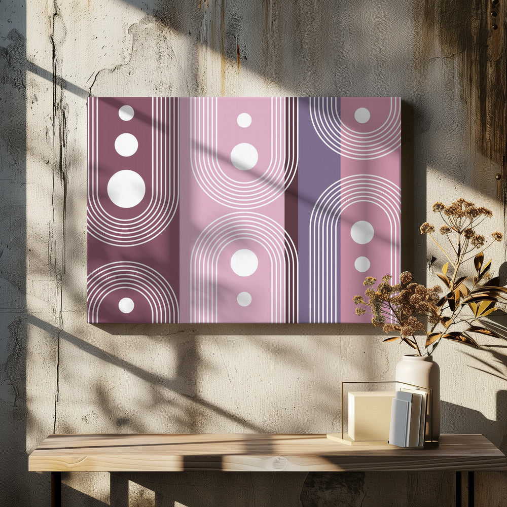 Geometric Abstract No.17 | Canvas