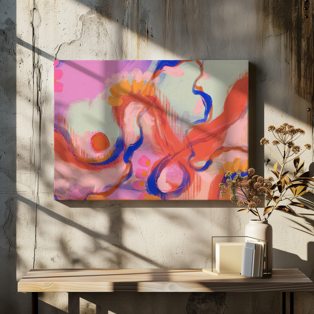 Whimsical Wavescape | Canvas