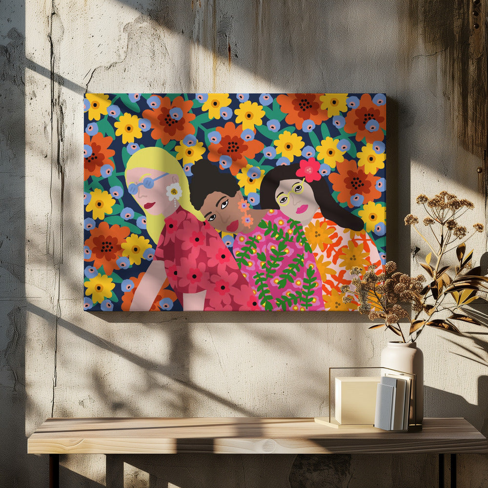 Three Friends | Canvas