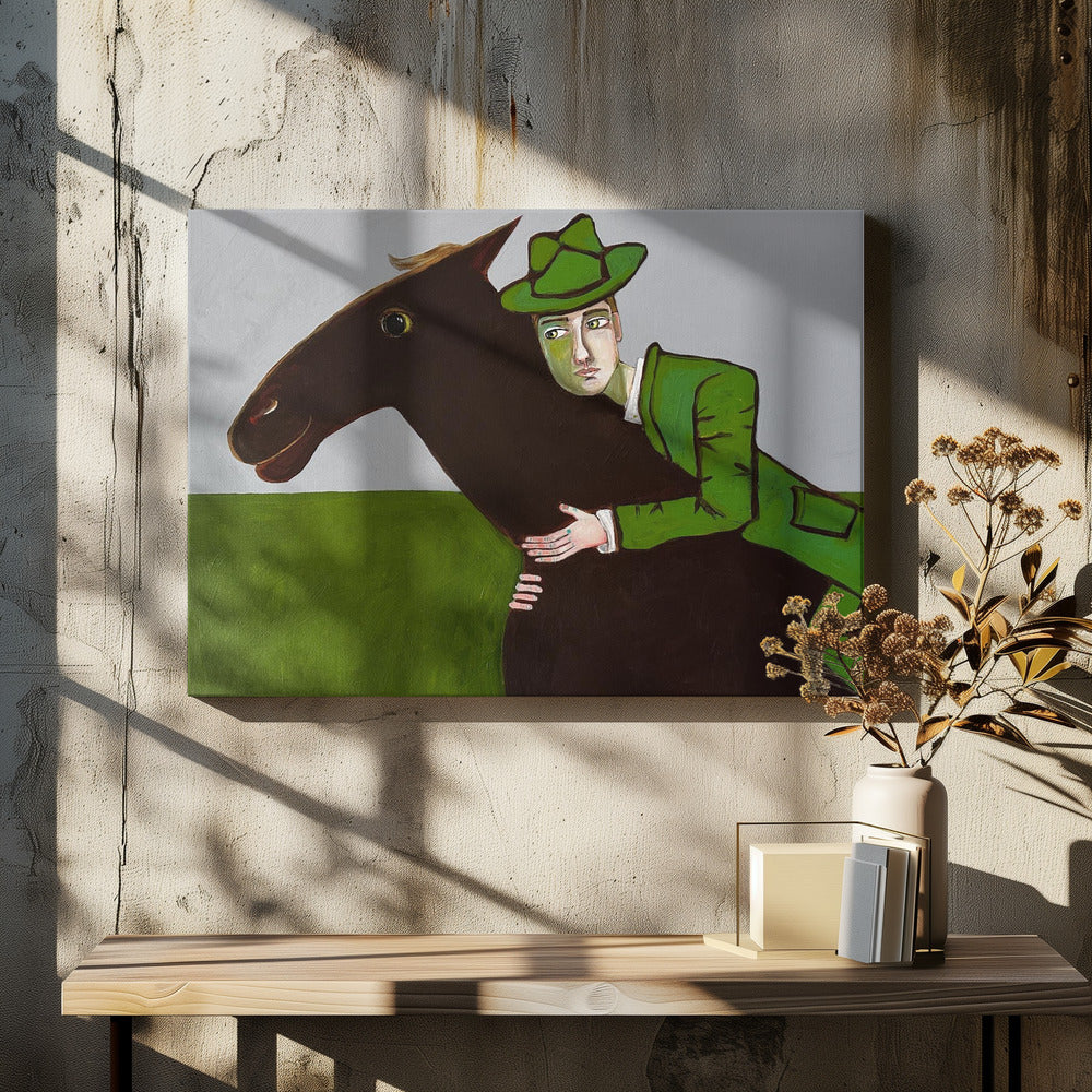 The horse lover | Canvas