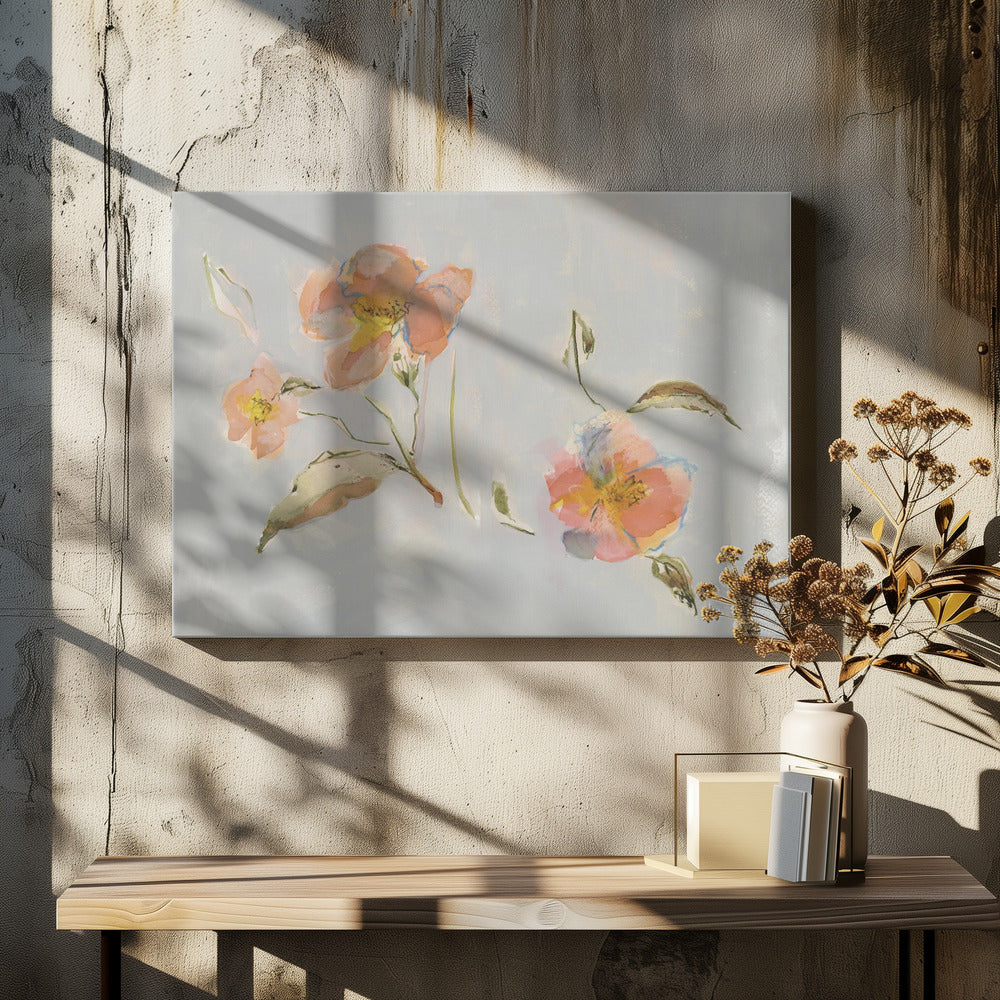 Botanical Antique flowers 02 | Canvas