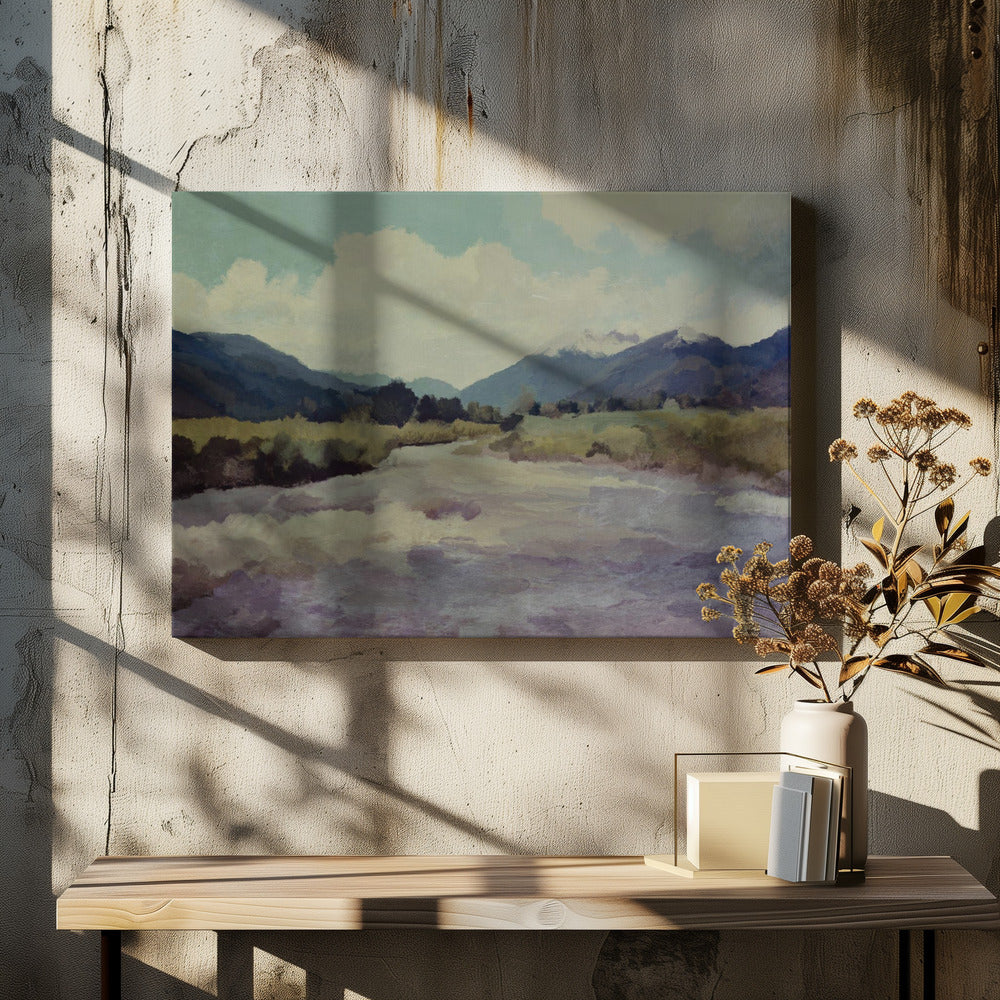 Valley River | Canvas