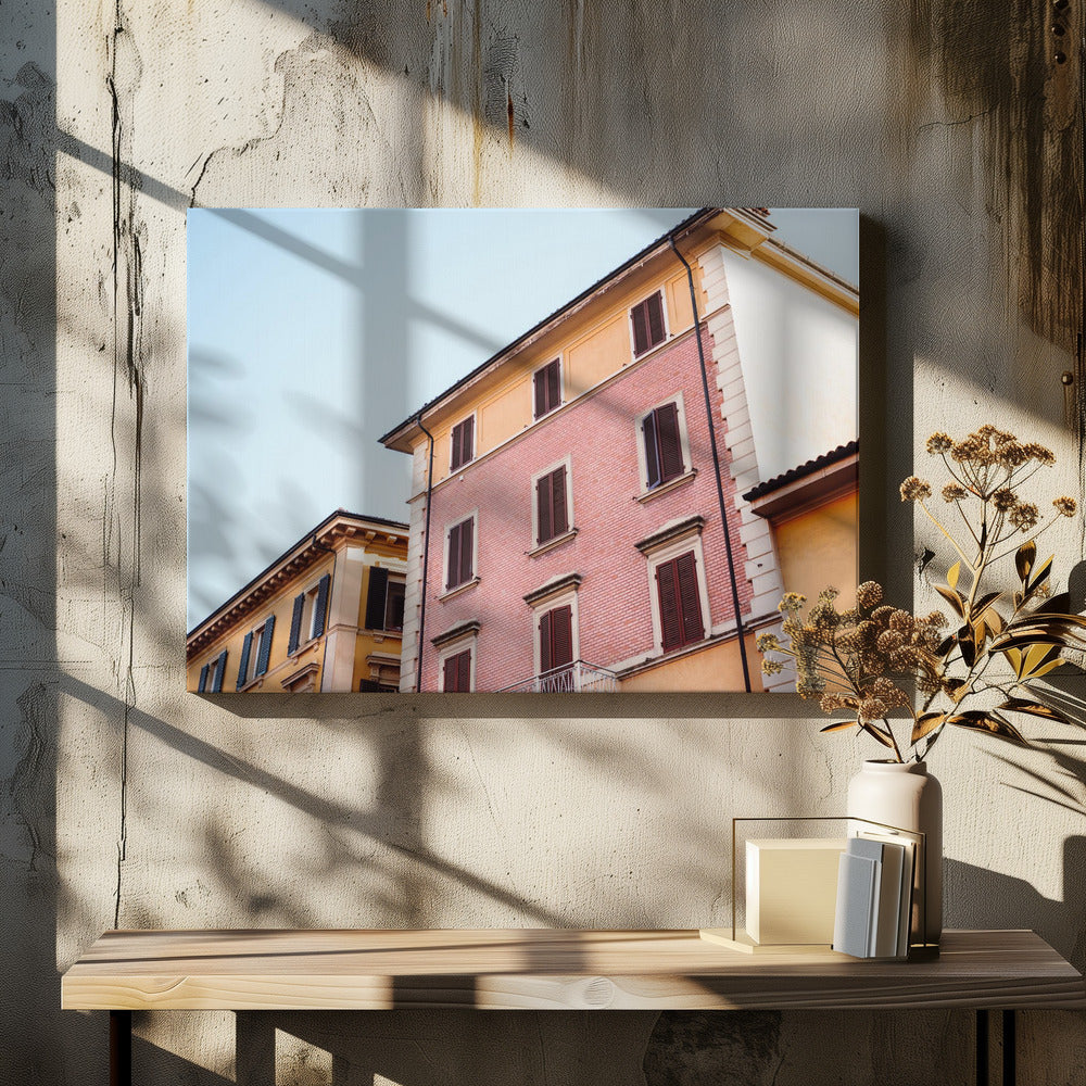 Pastel Bologna | Italy Travel Photography | Canvas