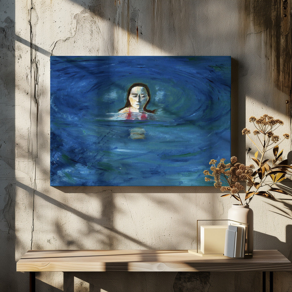 Ocean Swimmer | Canvas