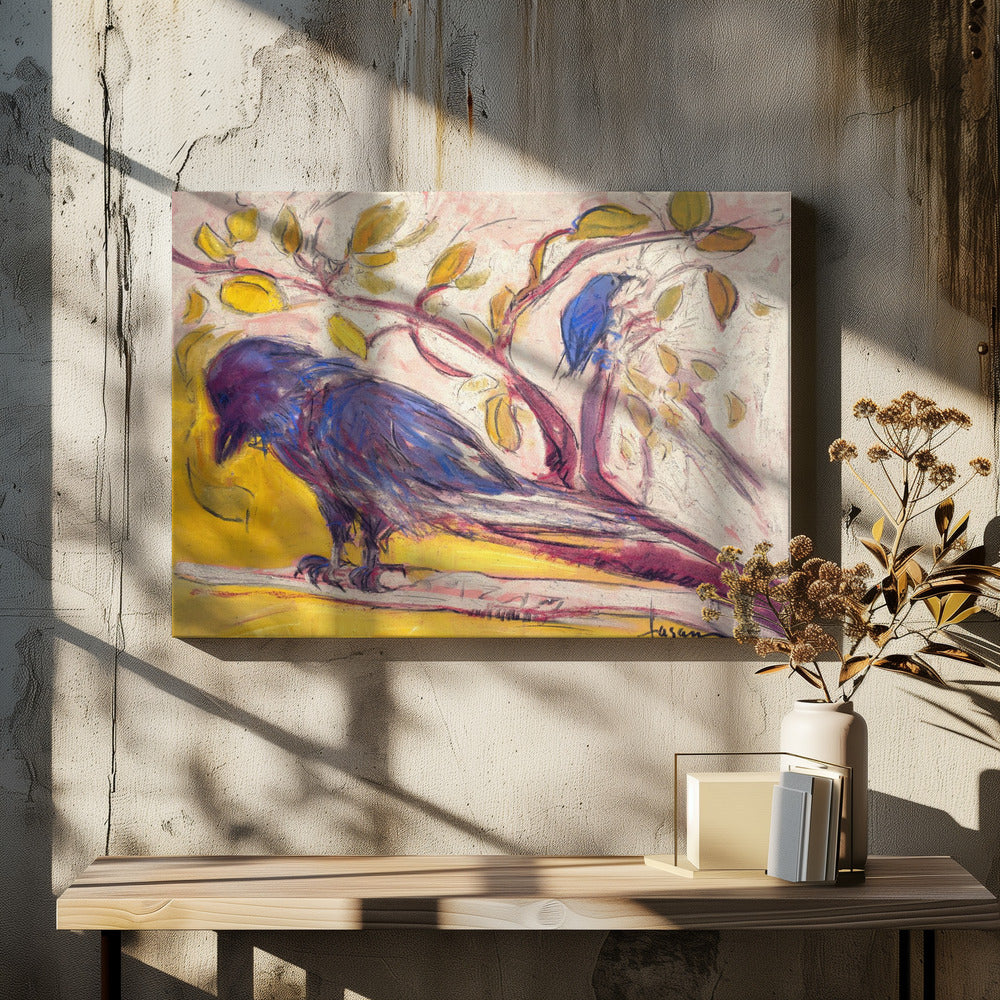 Radiant Raven&#039;s Horizon | Canvas