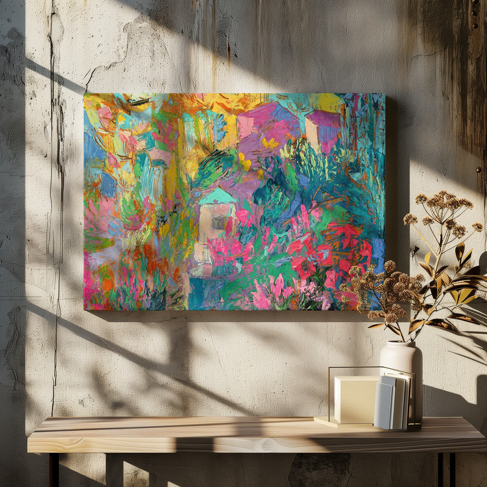 Butterfly Garden Home | Canvas