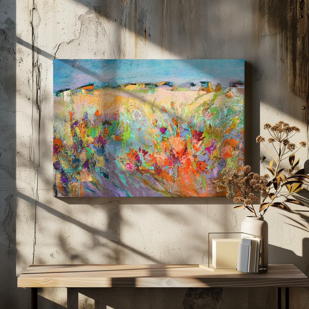 Blooming With Vibrance | Canvas