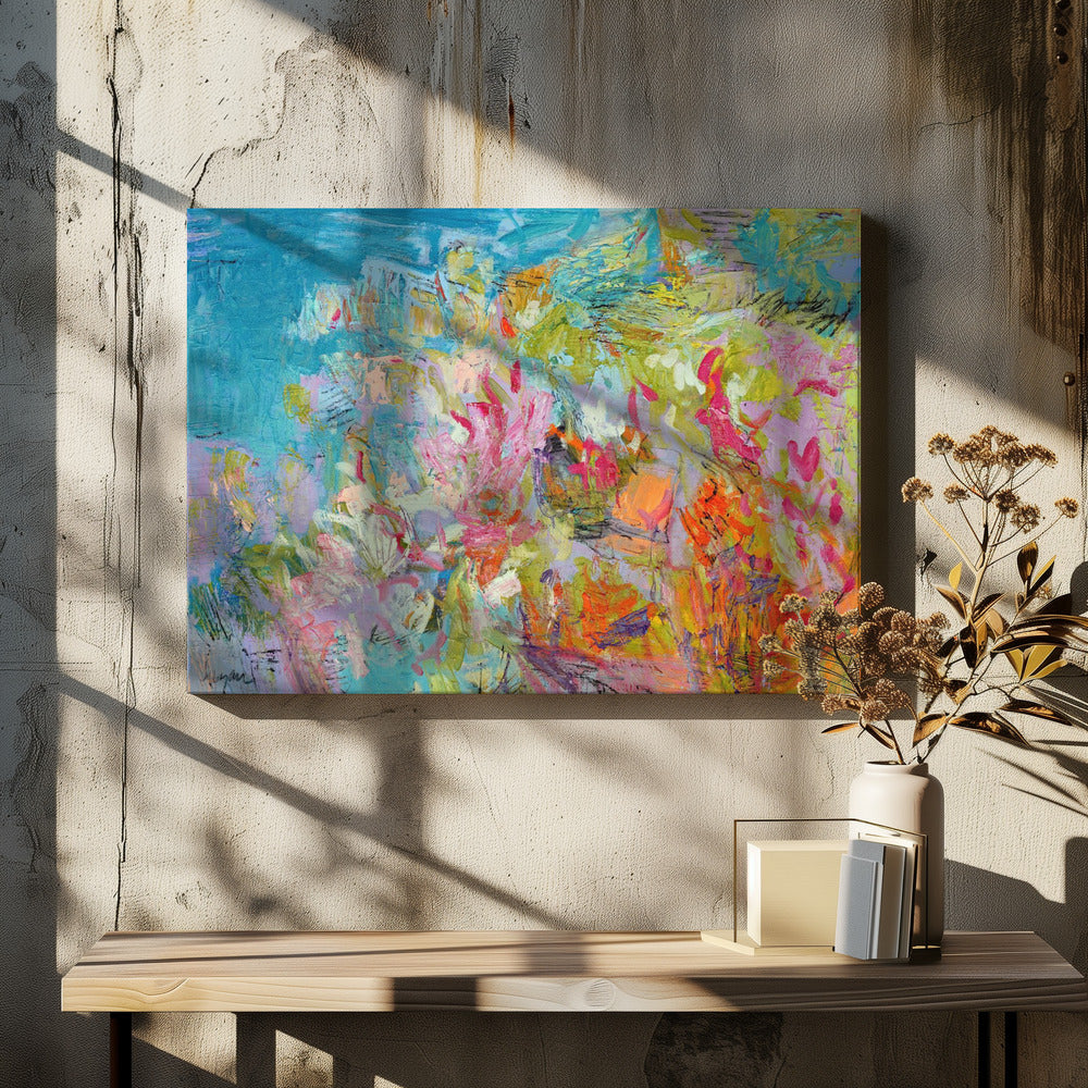 Vivid Spring Whirl | Canvas