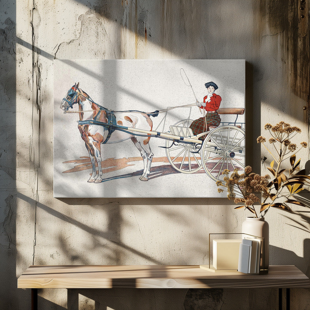 A Kentucky Breaking Cart (ca.1900) | Canvas