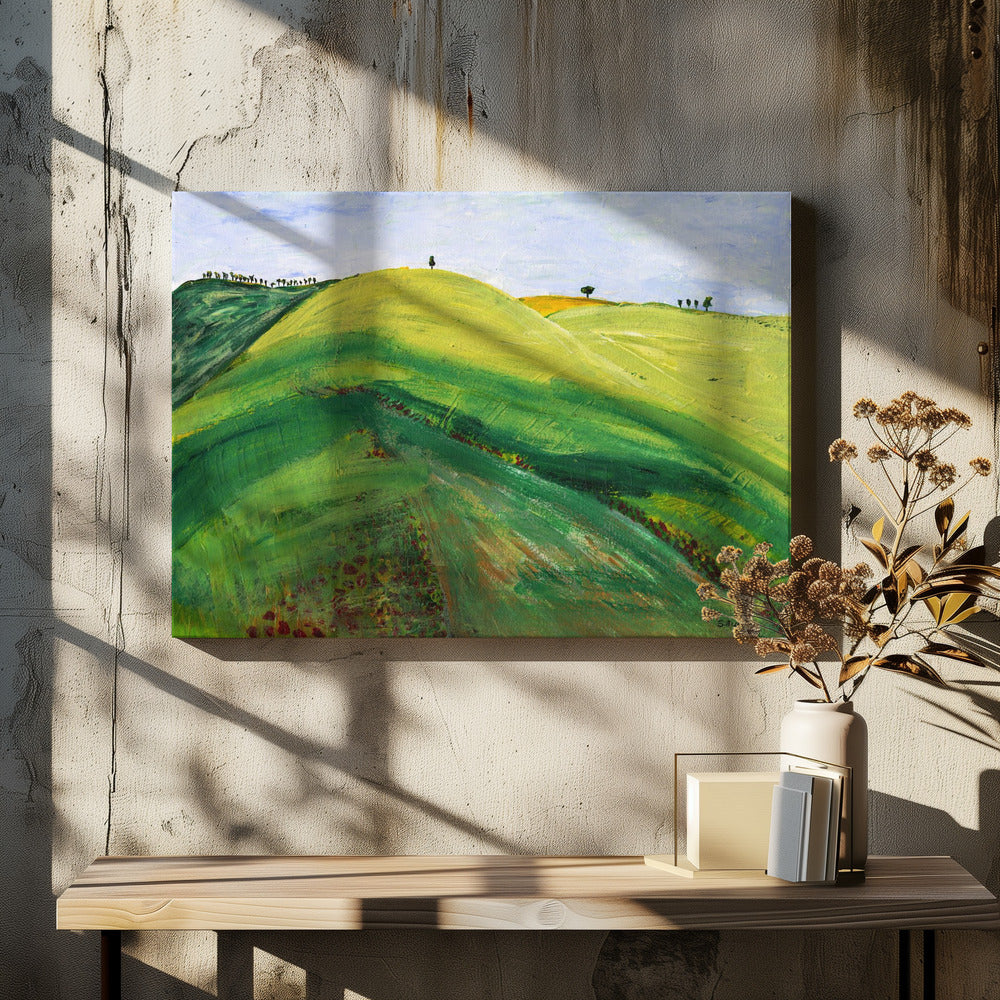 Green Hills | Canvas