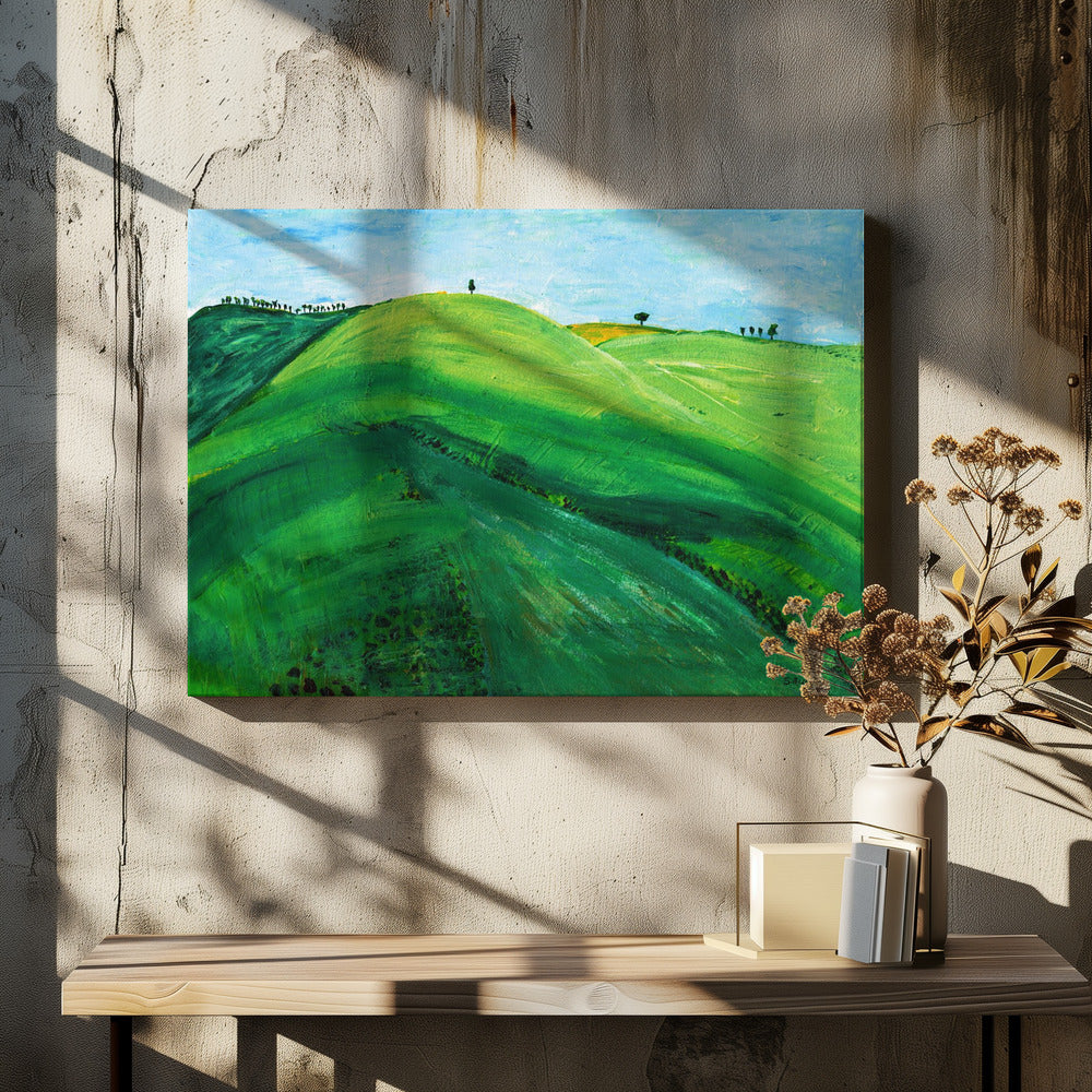 Green Hills | Canvas