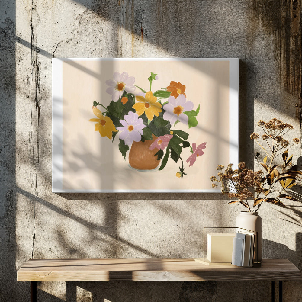 Pandcsummerflowers Copy | Canvas