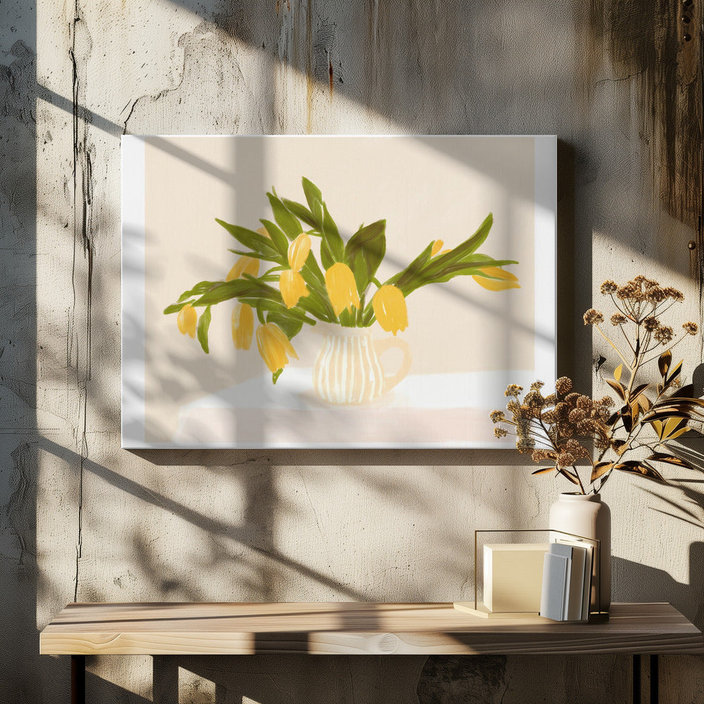 Pandcyellowtulips Copy | Canvas