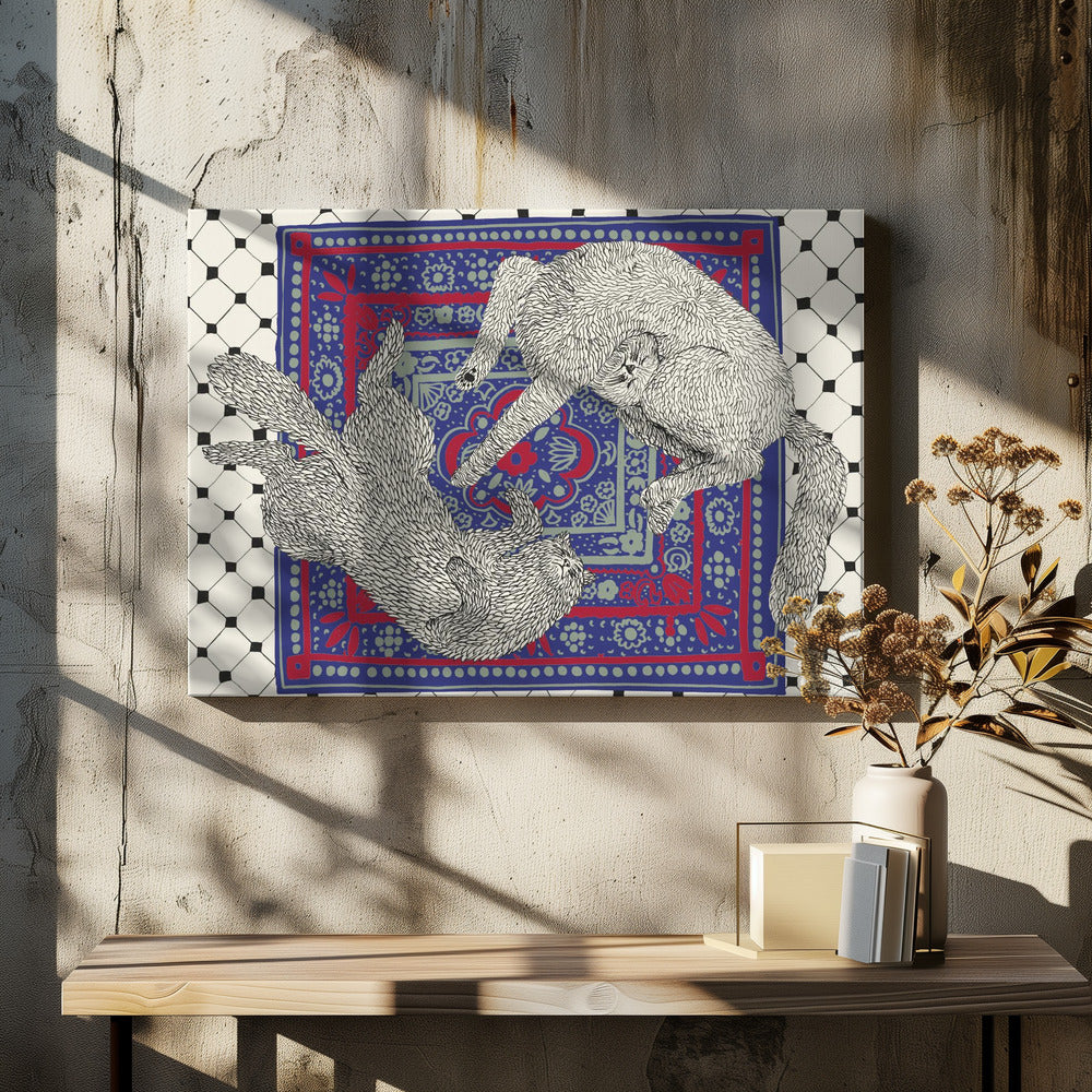 Sleeping Cats | Canvas