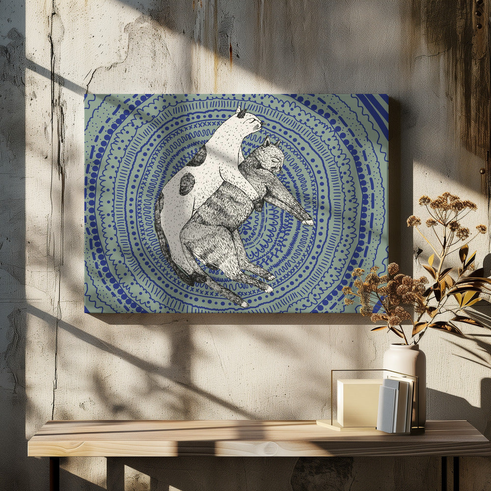 Two Cats | Canvas