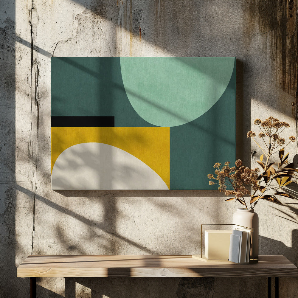 Rainbow Plus Shapes1 | Canvas