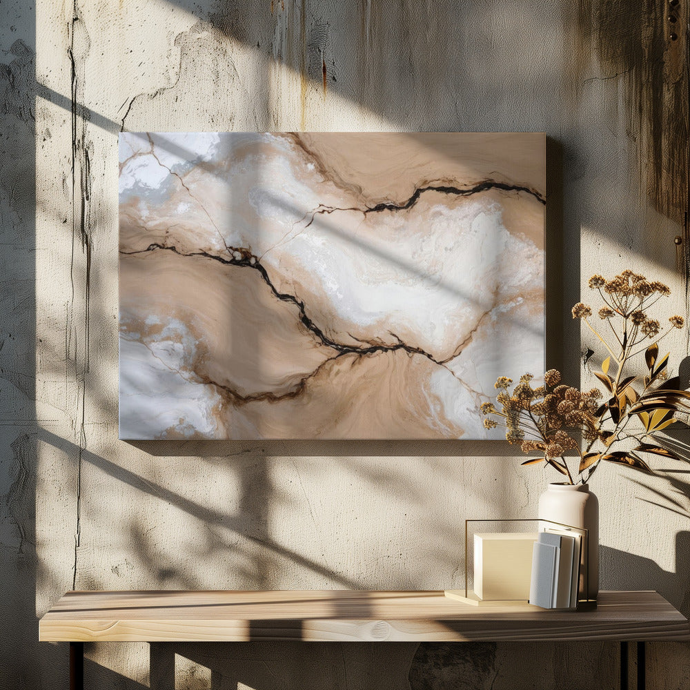 Striated Fractures | Canvas