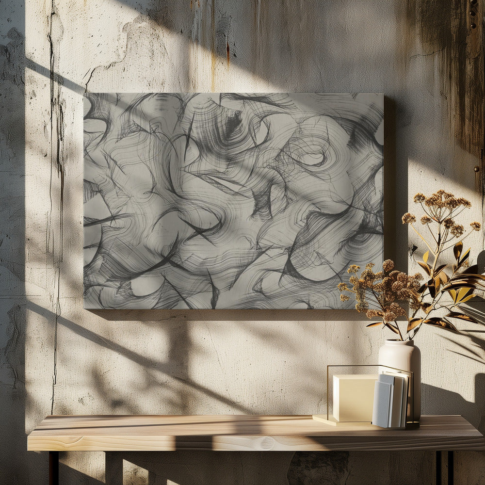 Swirling Echoes | Canvas