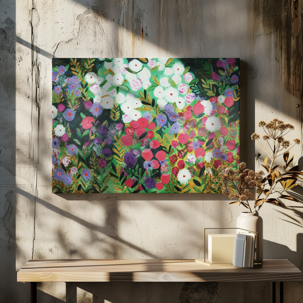 Midnight Garden Hue | Canvas