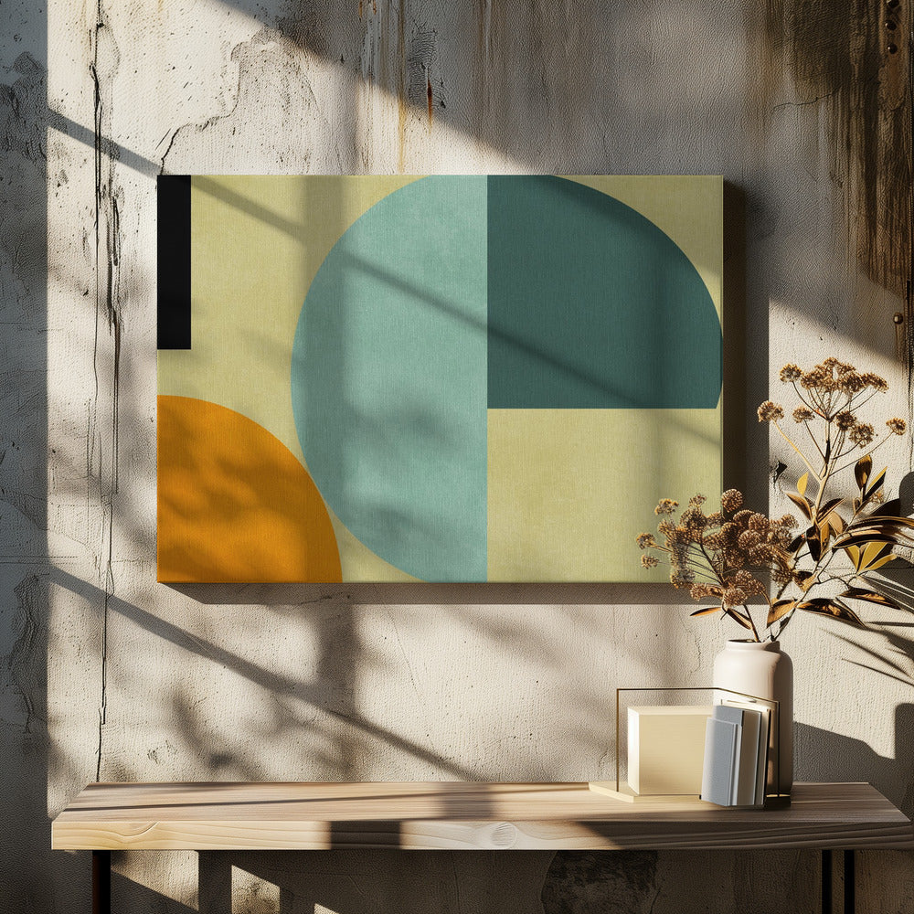 Rainbow Plus Shapes3 | Canvas