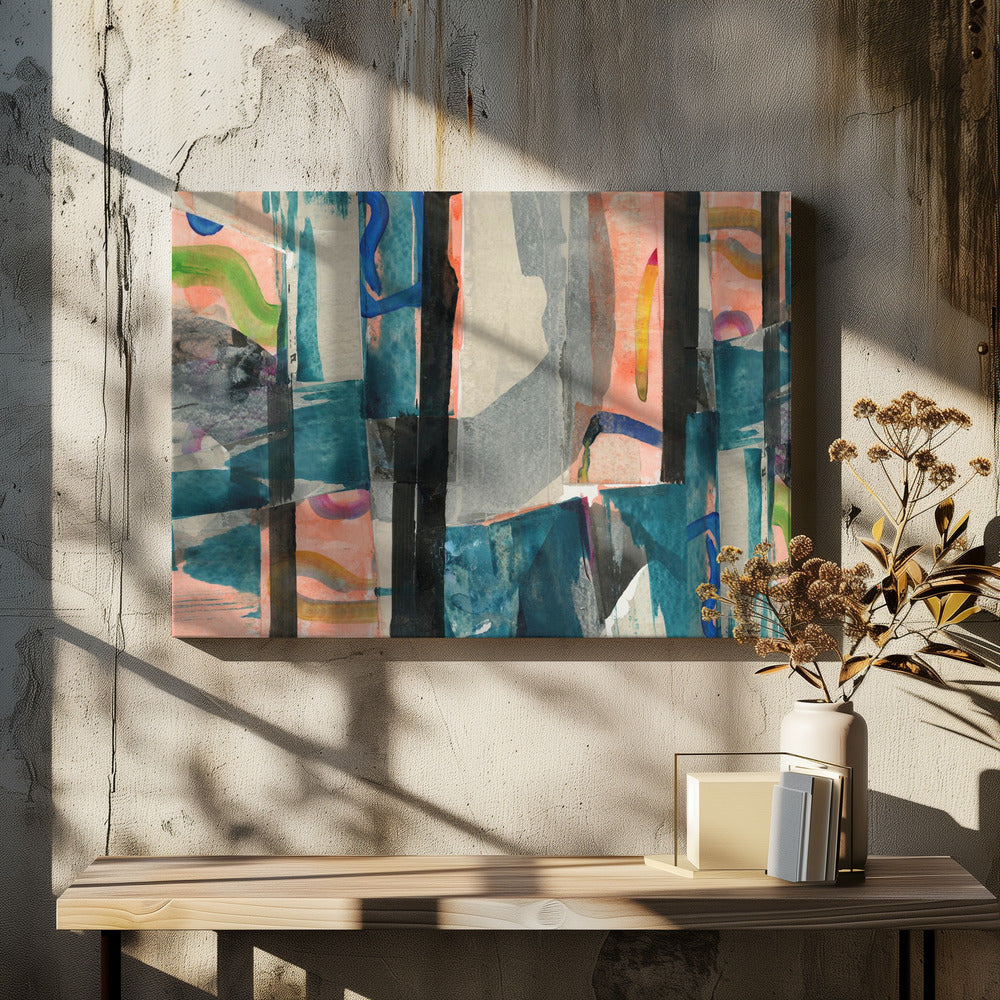 Multi Abstract Shapes 1 | Canvas