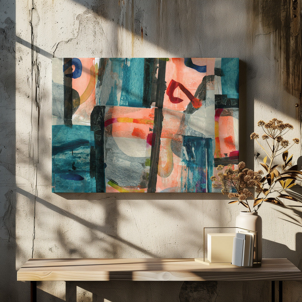 Multi Abstract Shapes 2 | Canvas