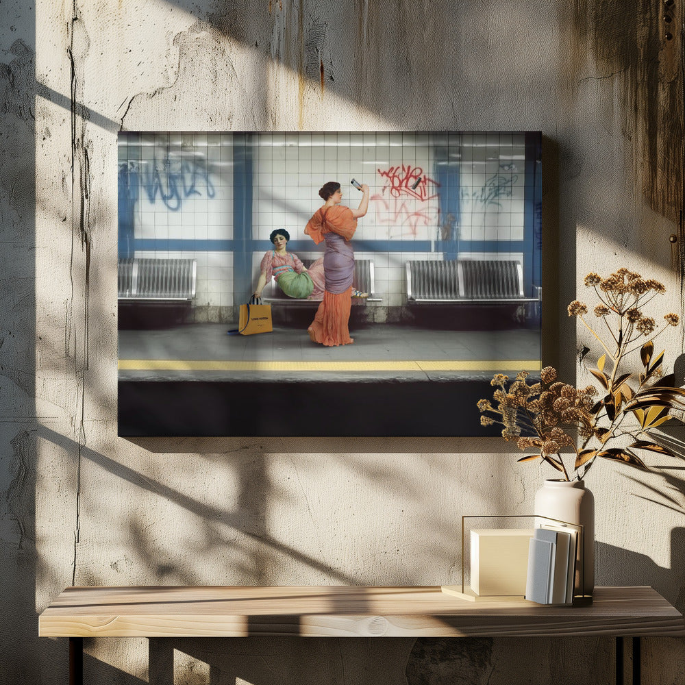 The Art of Waiting | Canvas