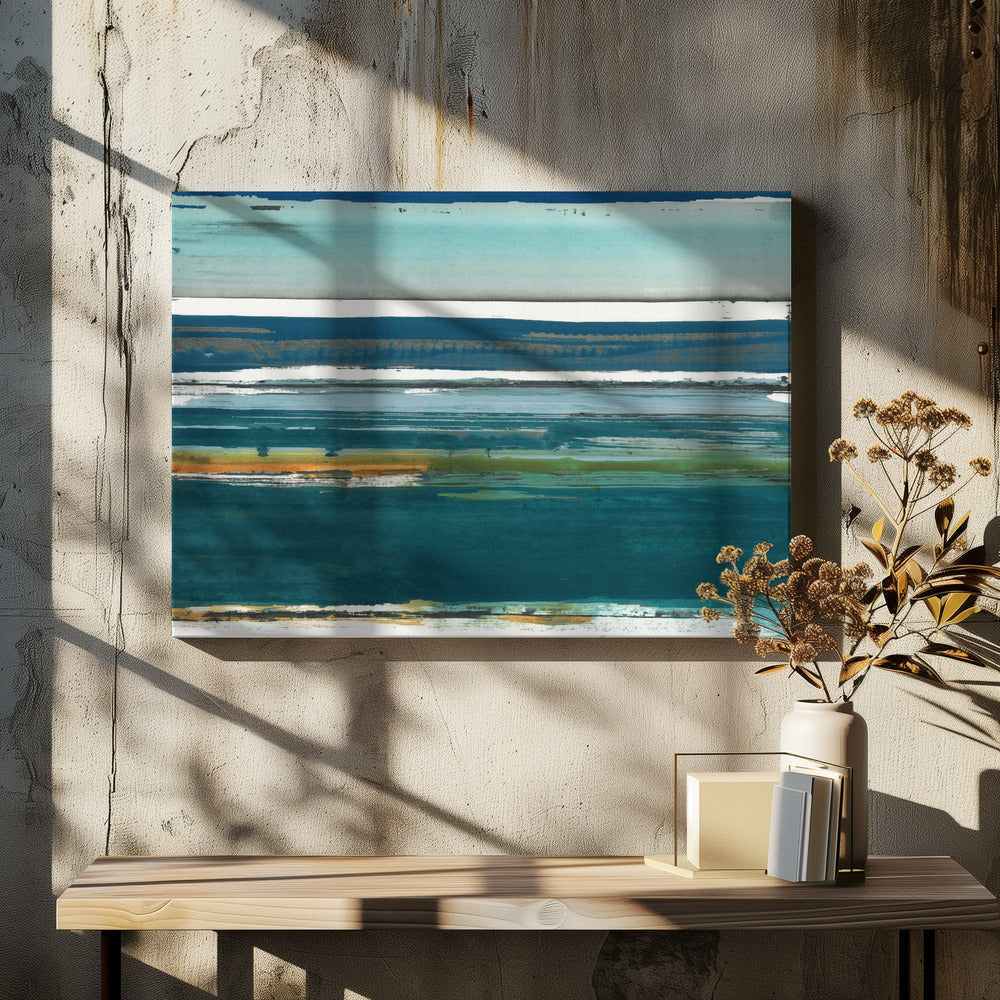 Mediterranean Sea Print 2 | Canvas