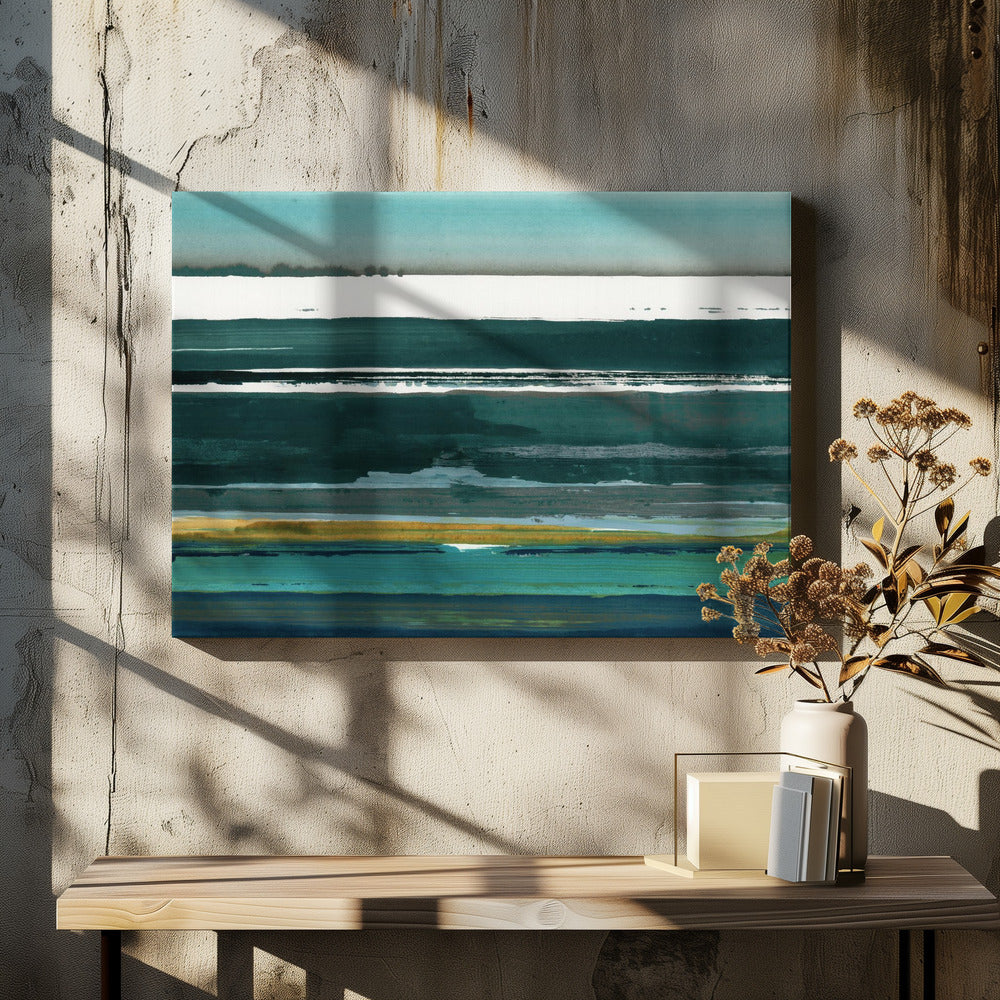 Mediterranean Sea Print 1 | Canvas