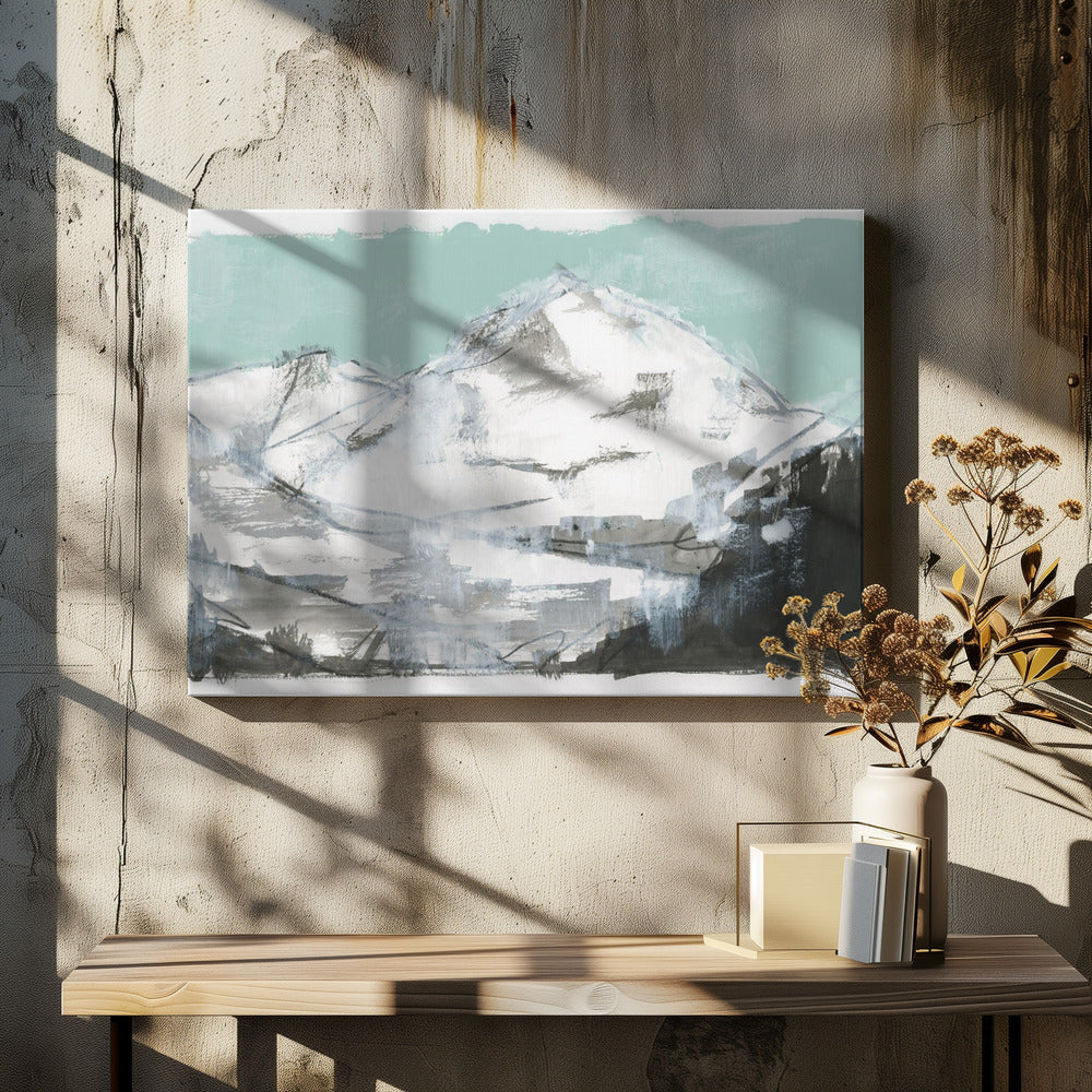 White Mountains Print No2 | Canvas