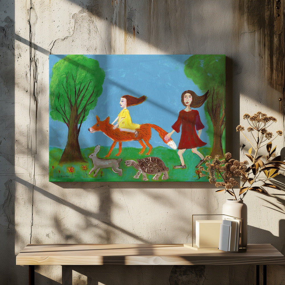 Walk in the Woods | Canvas