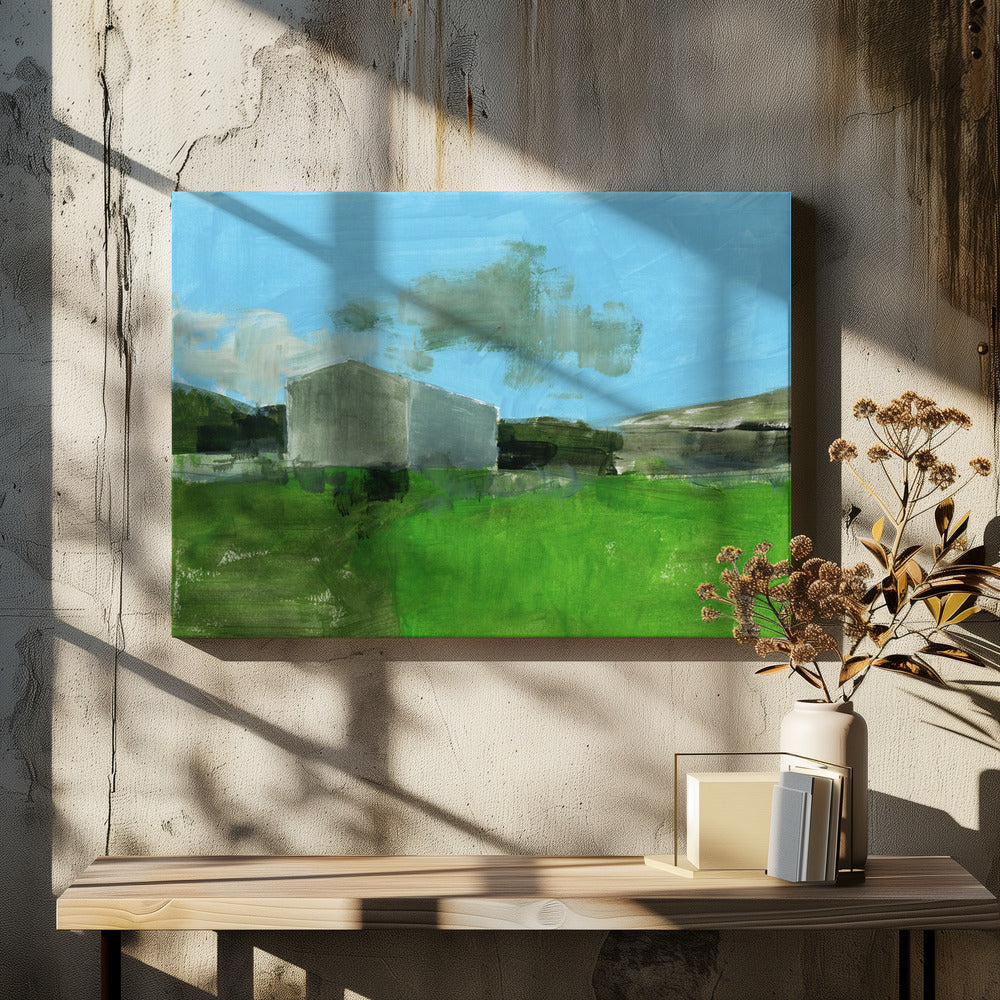 Barren Farm Barn Print No 1 | Canvas
