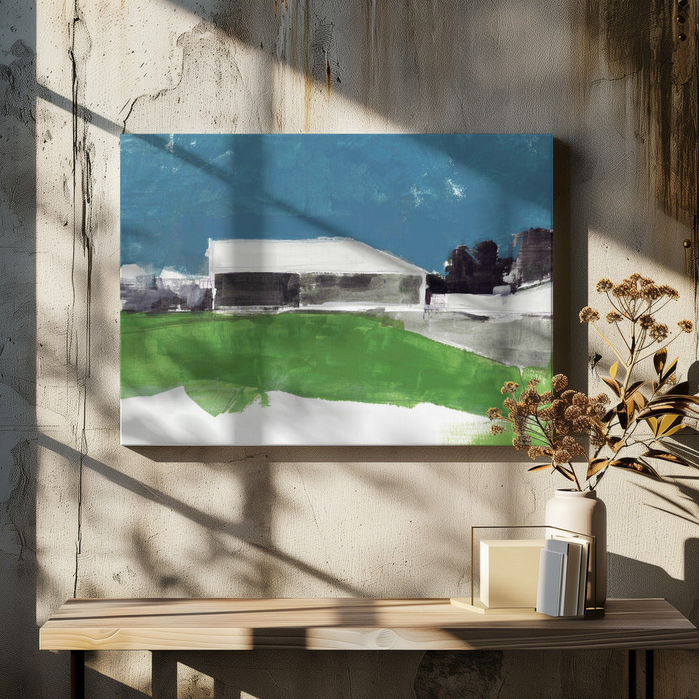 Barren Farm Barn Print No 3 | Canvas