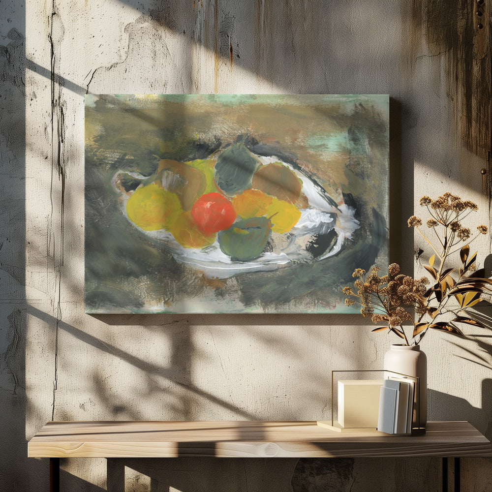 Agrumi su un piatto No 1 | Canvas