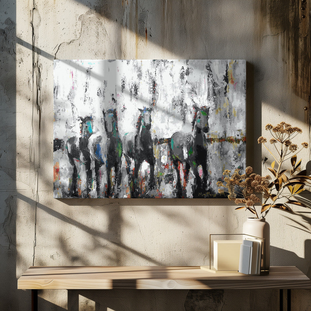 Hooves of Freedom | Canvas