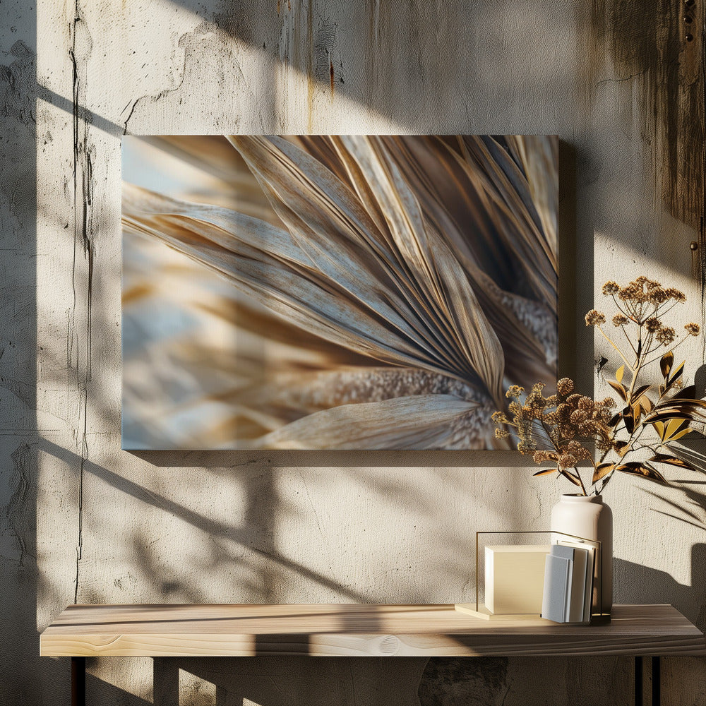 Golden Leaf Whispers | Canvas