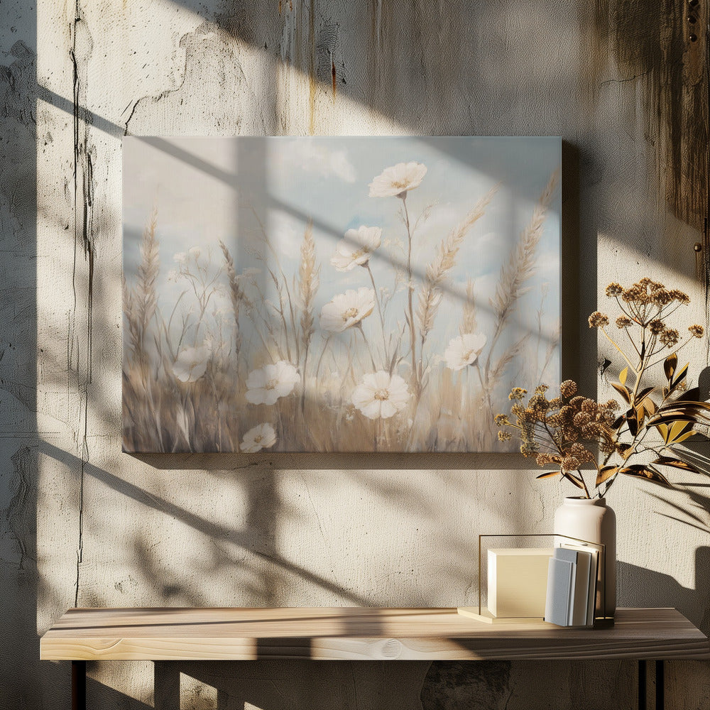 Serene Meadow Blossoms | Canvas