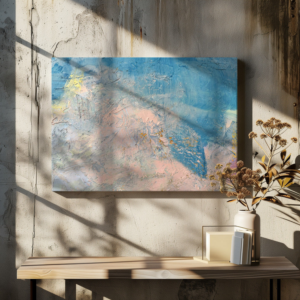 Ethereal Blue Horizons | Canvas