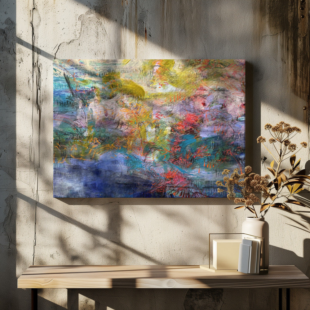 Expressionist inscription | Canvas